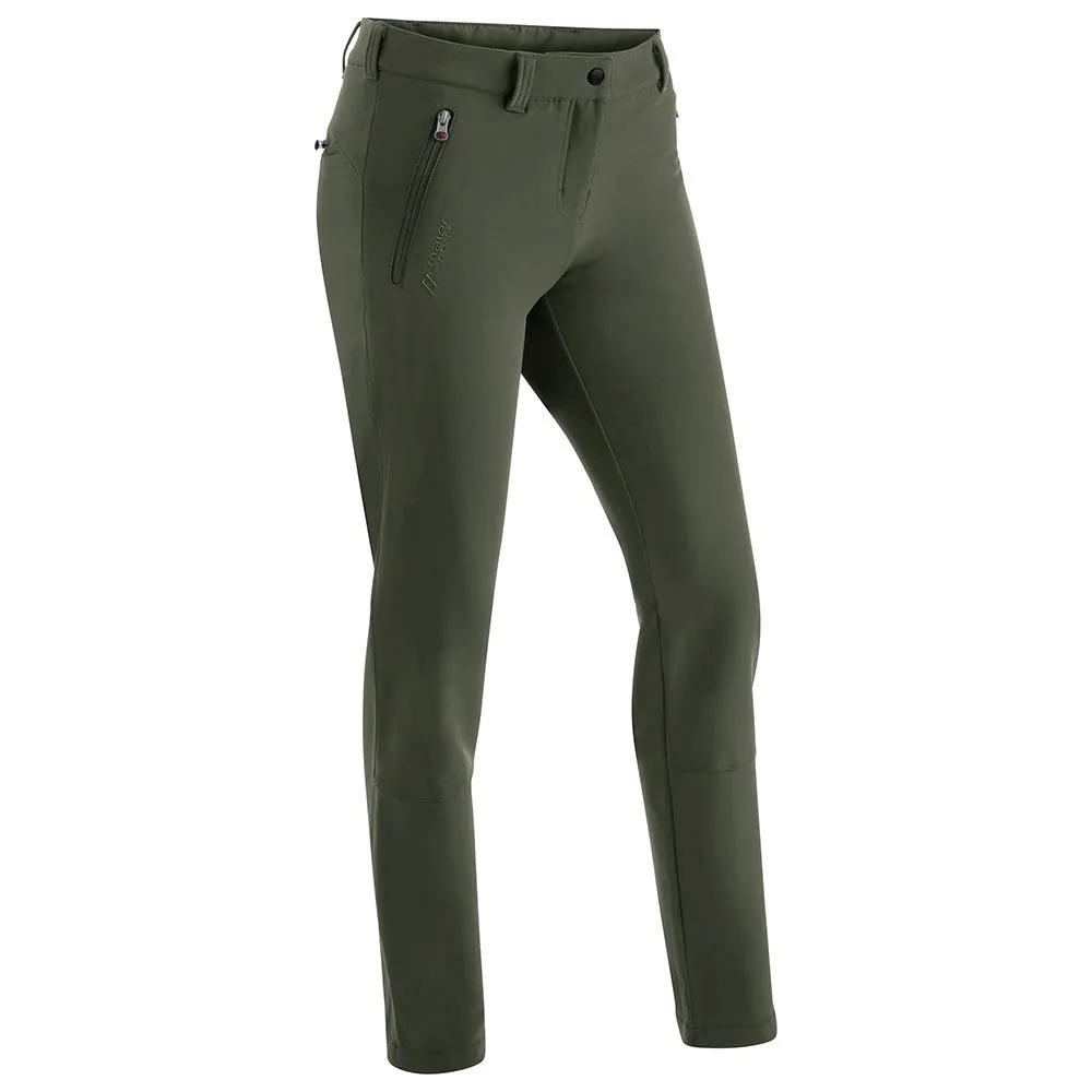 

Брюки Maier Sports Helga Slim, зеленый