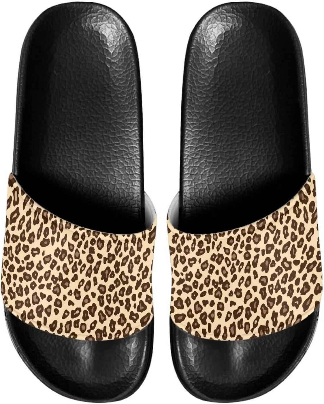 

Шлепанцы для женщин и мужчин, нескользящие тапочки для душа Judentidos, Leopard