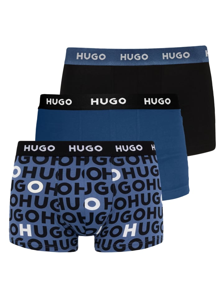 

HUGO Тройной дизайн трусов в многоцветном исполнении