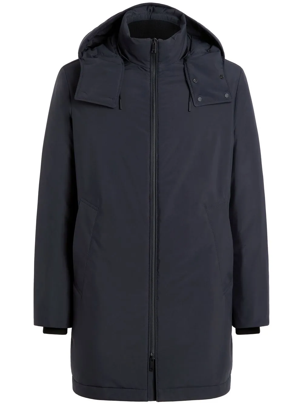 

Парка-пуховик Stratos Technical Zegna, синий