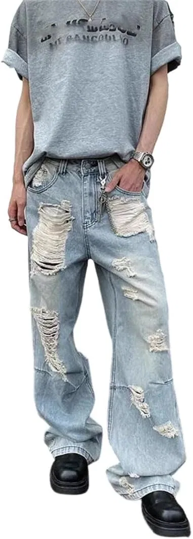 Джинсы прямые Micro Flared, синий