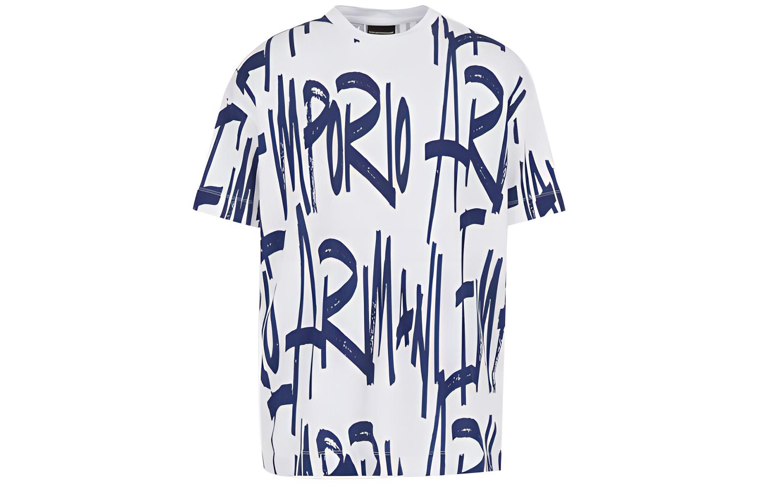 

EMPORIO ARMANI Футболка мужская белая, Белый, EMPORIO ARMANI Футболка мужская белая