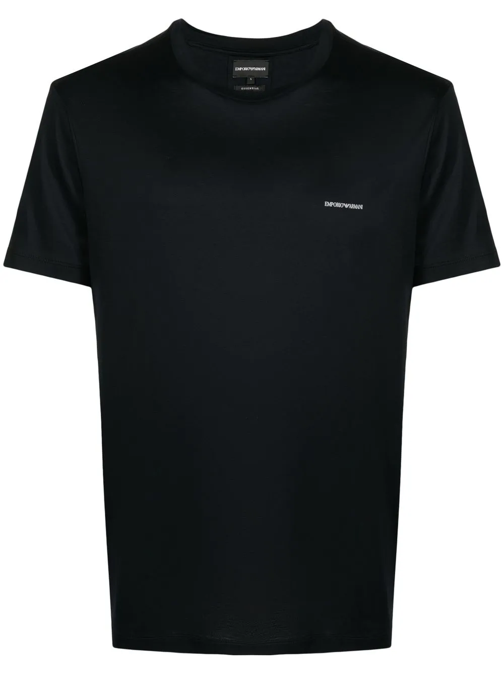 

Футболка с логотипом EMPORIO ARMANI, черный