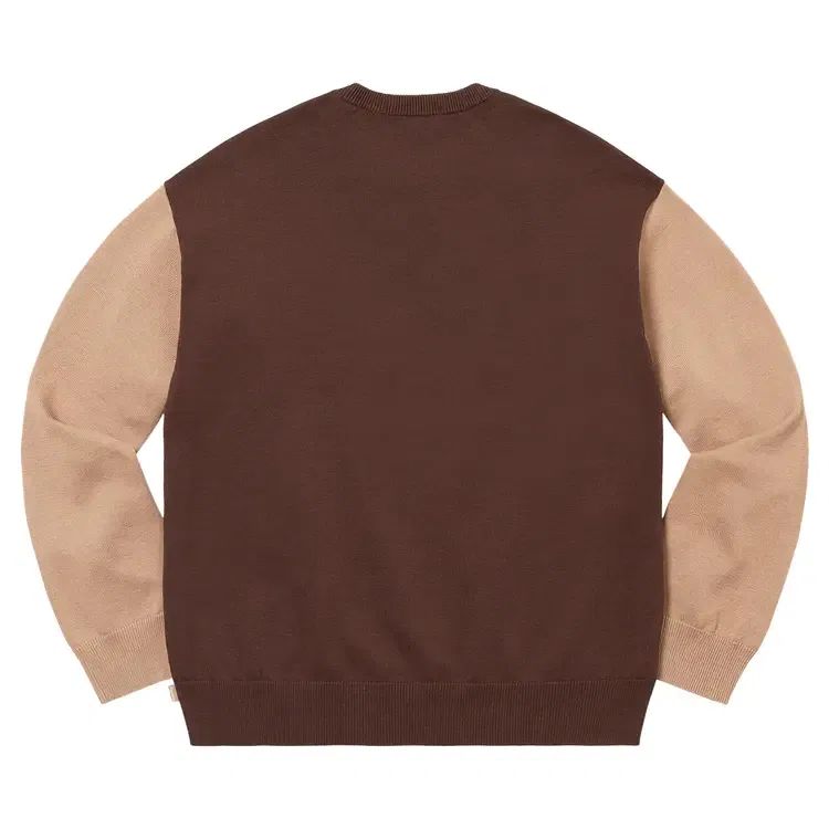 Свитер Supreme 2-Tone, коричневый — фото 2