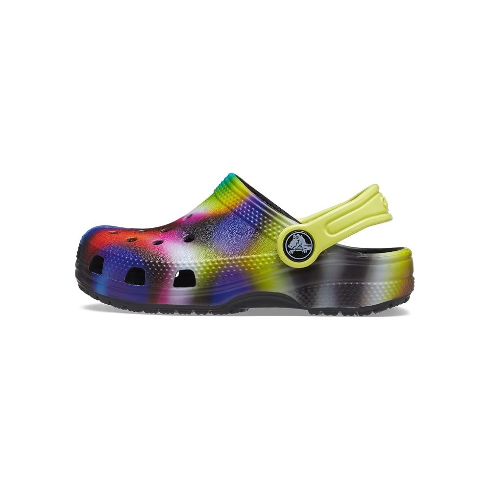 Кроксы для малышей Классические соляризованные сабо Crocs, мультиколор