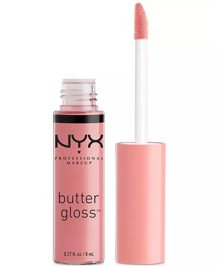 

Антипригарный блеск для губ Butter Gloss Nyx Professional Makeup, цвет Crème Brûlée