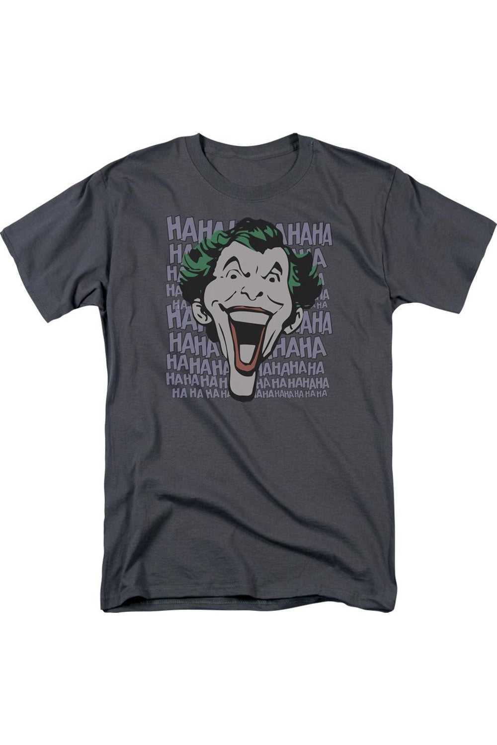 

Футболка с коротким рукавом для взрослых DC Comics Dastardly Merriment Gildan, цвет charcoal