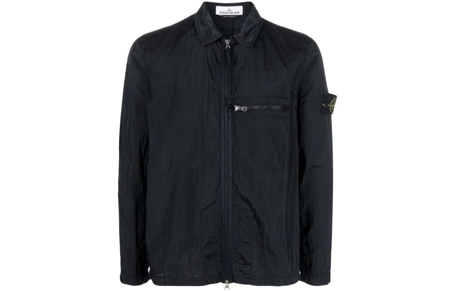 

Куртка мужская Stone Island SS23 Nylon Meta на молнии, черный
