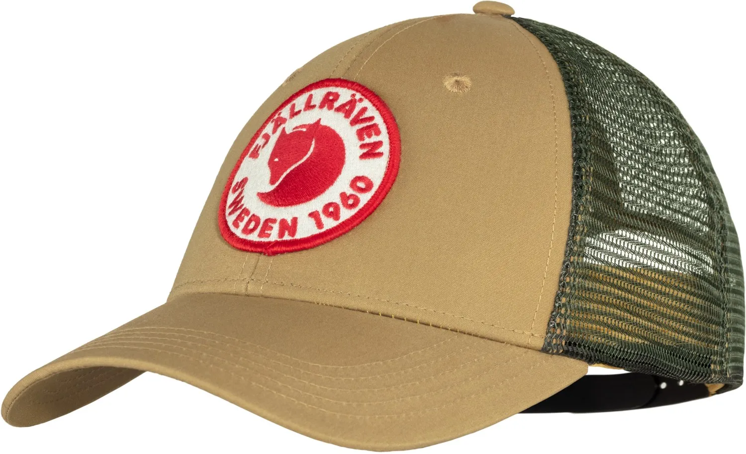 

Логотип 1960 Длинный козырек Кепка Fjallraven, Buckwheat Brown