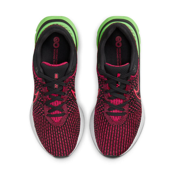 Кроссовки react infinity run flyknit 3 Nike, черный — фото 4