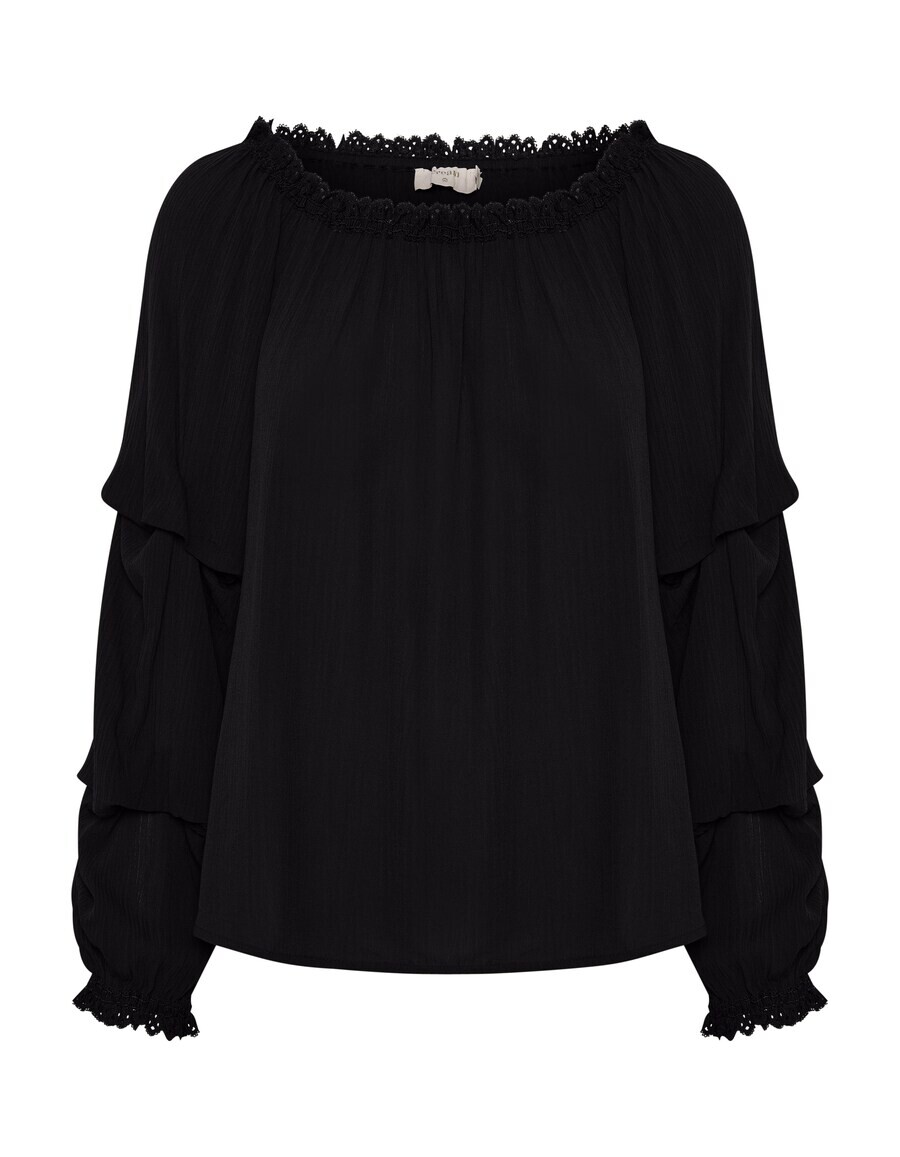 

Кружевная блузка Cream Blouse, черный
