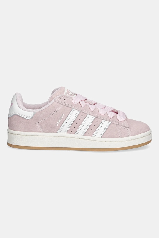 Замшевые кроссовки CAMPUS 00s Adidas Originals, розовый — фото 2