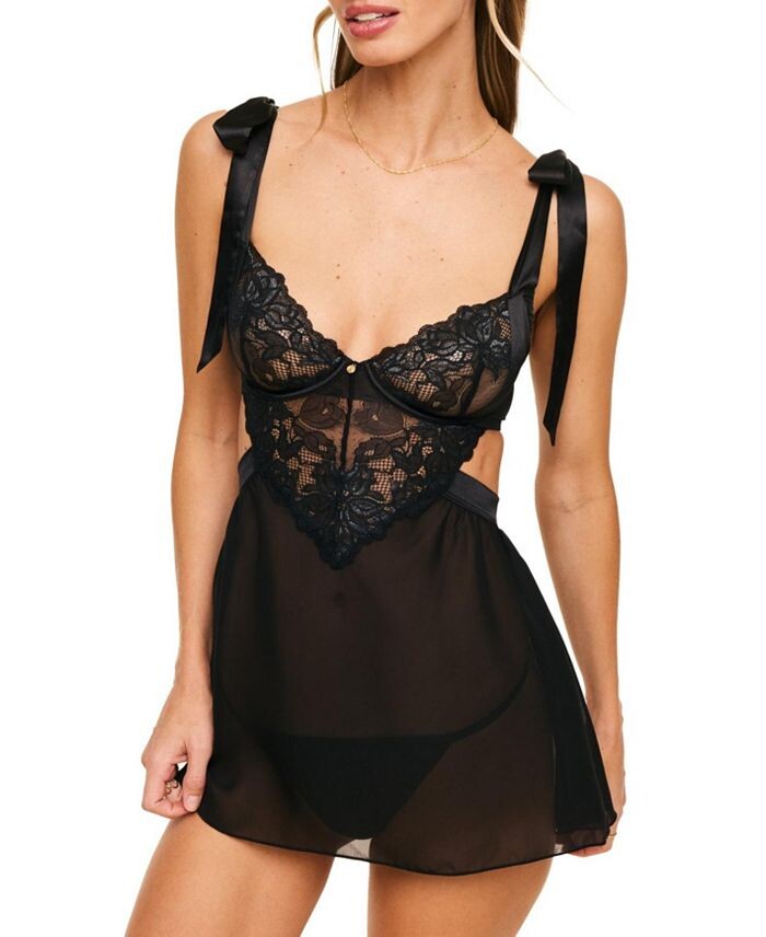

Женское нижнее белье Fantasia Babydoll Adore Me, черный