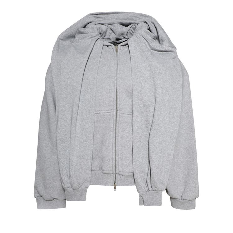 

Худи Balenciaga Incognito Hoodie Heather Grey, серый