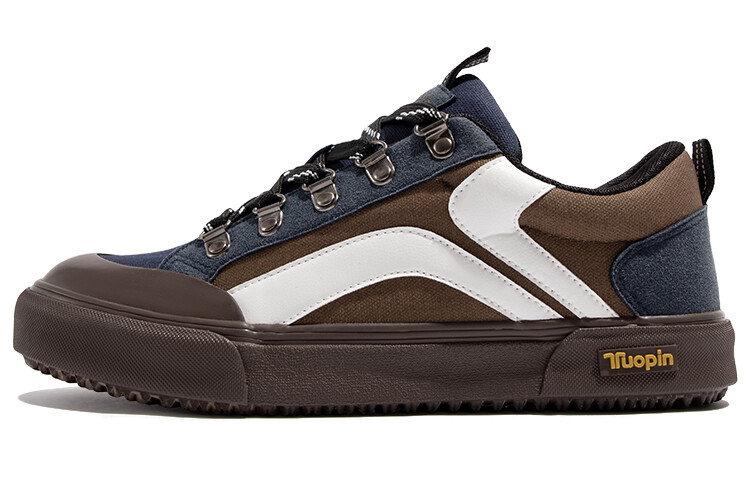 

Кроссовки TUOPIN Skateboarding Shoes Men Low-top Blue Coffee, синий