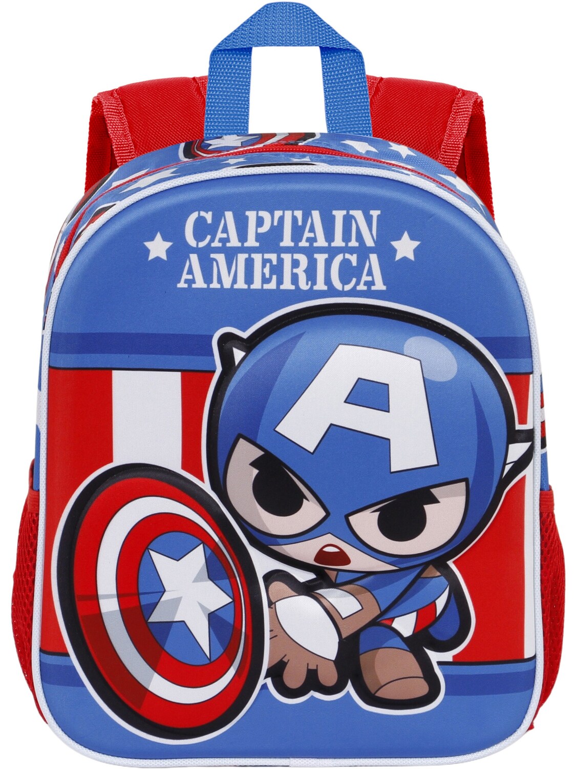 

Marvel Рюкзак 'Captain America Let's go-Small 3D' в синем цвете