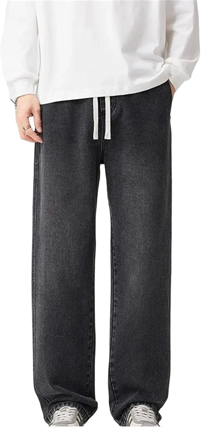 Джинсы свободные Vintage Washed, Gray