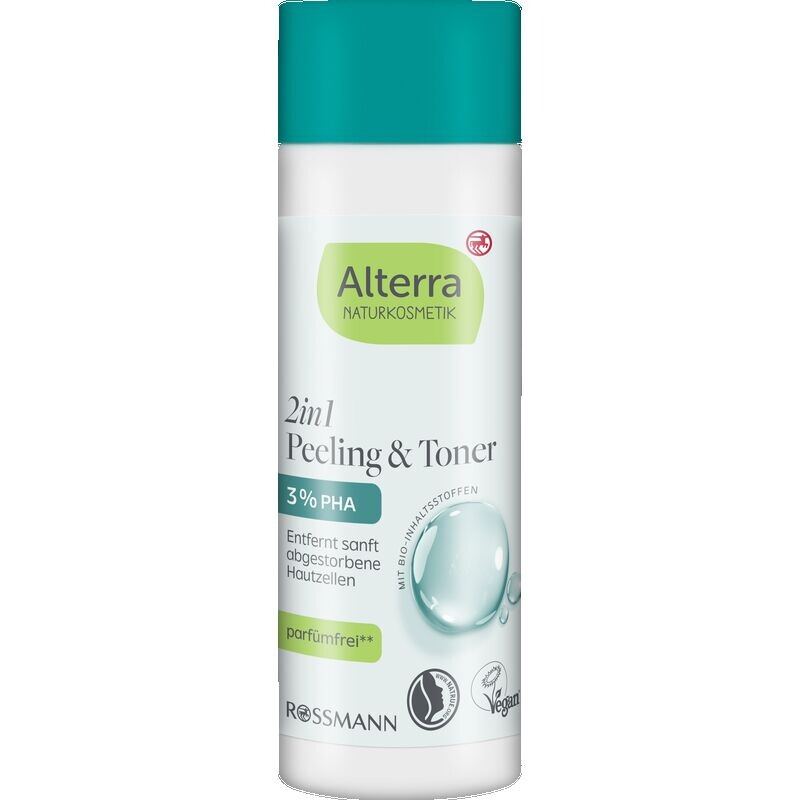 

Пилинг и тоник 2 в 1 с PHA Alterra NATURKOSMETIK, 100 ml