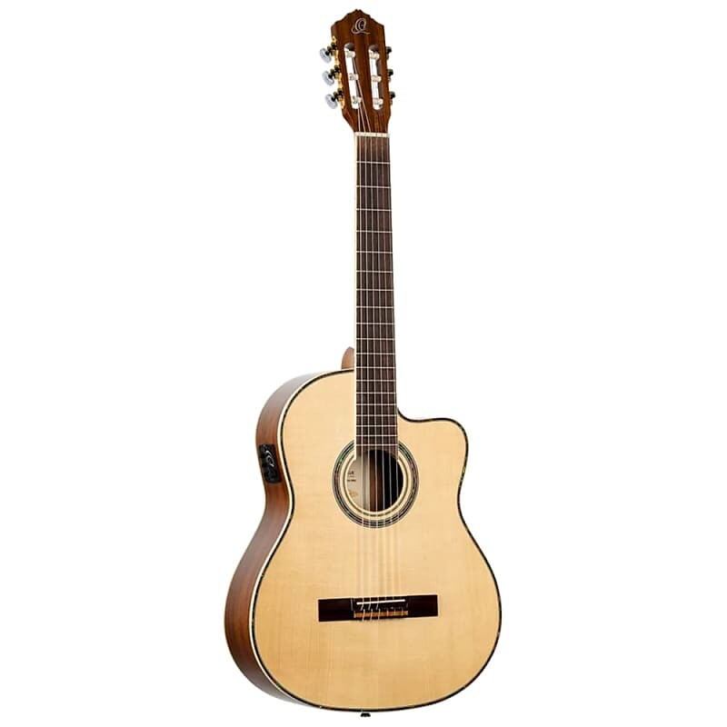 

Акустическая гитара Ortega Family Series Pro Full Size Guitar Solid Spruce/ Mahogany Natural - RCE141NT Solid Canadian Engelmann spruce top