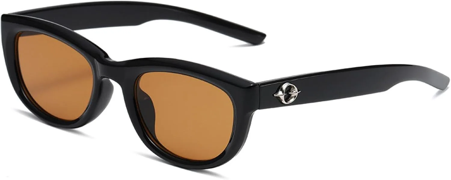 

Солнцезащитные очки, женские очки класса люкс, Tide Drive, солнцезащитные очки с защитой от УФ-излучения, модные солнцезащитные очки HKINFLRK, Black Frame Tea Chips