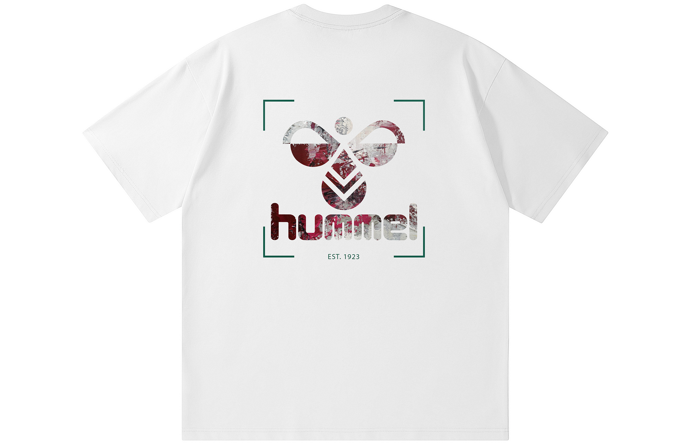 

Футболка с заниженной линией плеч, унисекс Hummel, черный