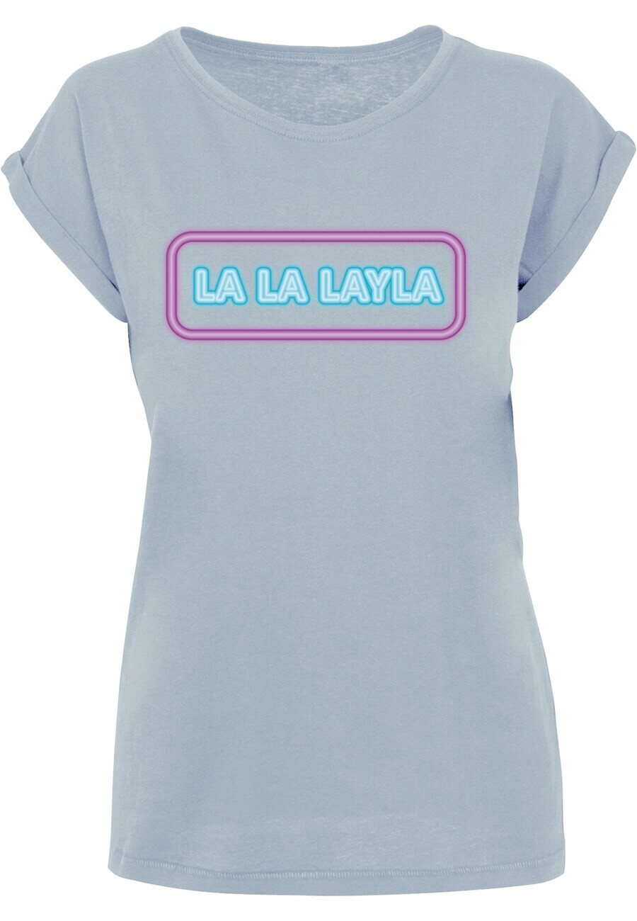 

Футболка Merchcode LA LA LAYLA, светло-зеленый