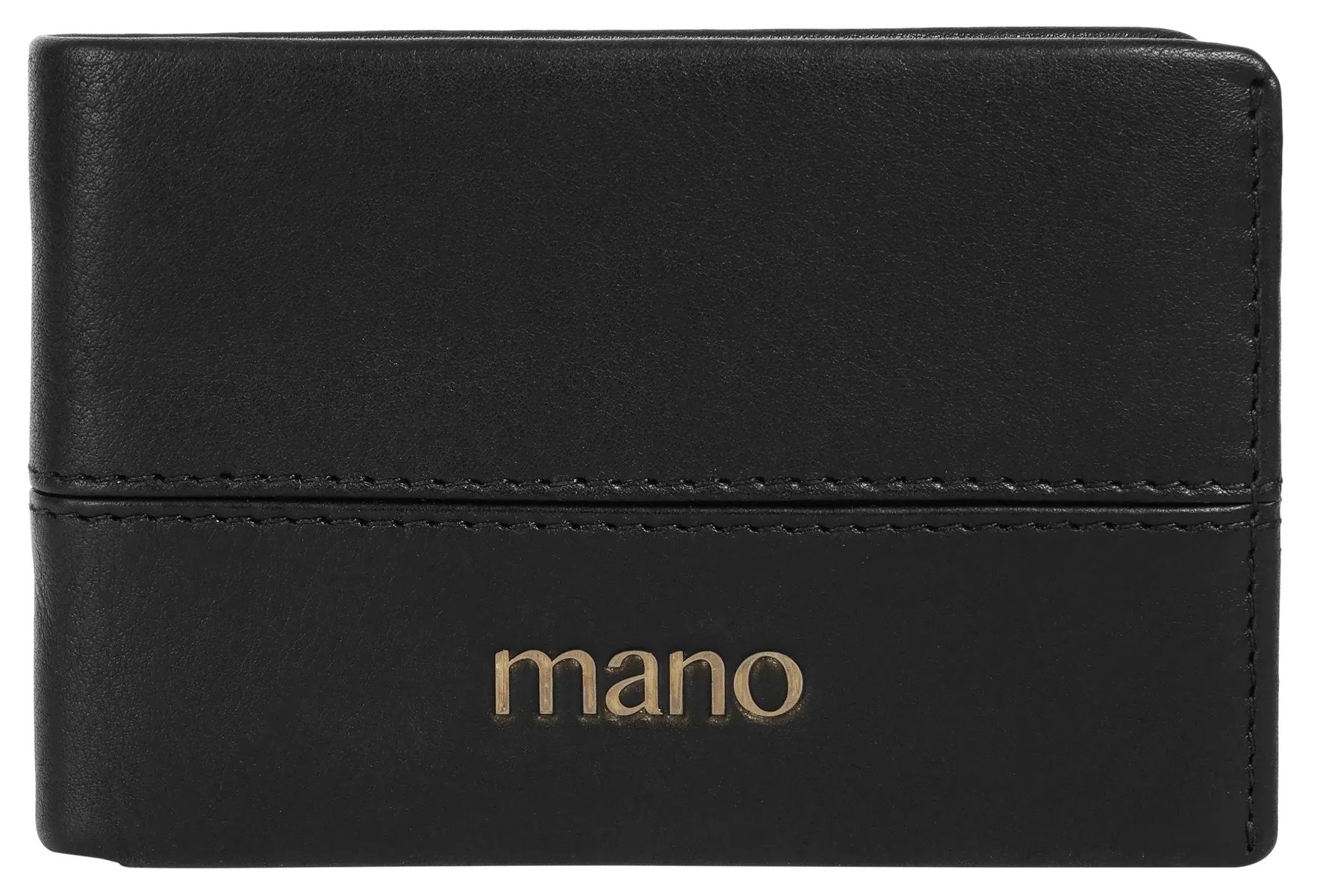 

Кошелек MANO, натуральная кожа, черный