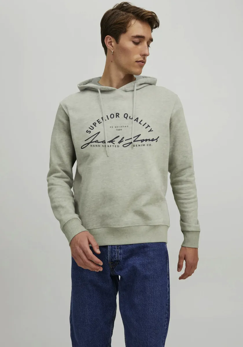 

Толстовка Jack & Jones с капюшоном "JJACE SWEAT HOOD", цвет Wrought Iron