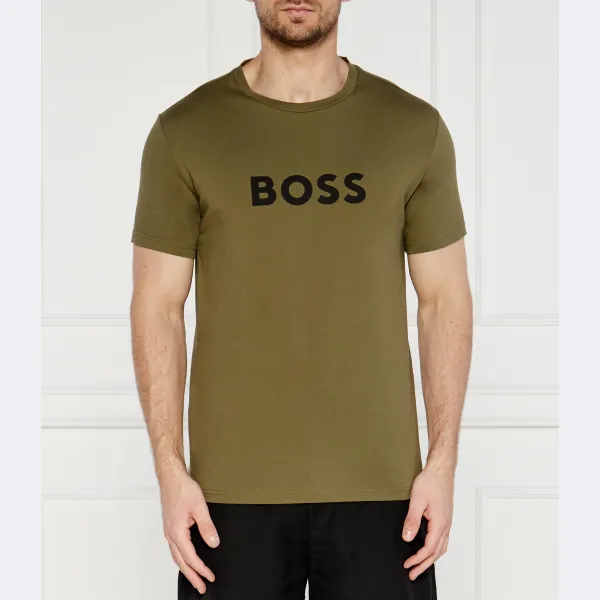 

Футболка стандартного кроя Boss, зеленый