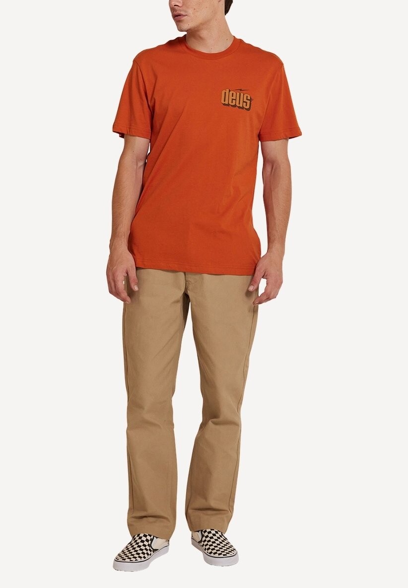 

Футболка с принтом BOLTER Deus Ex Machina, оранжевый