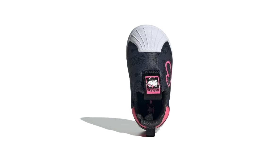 Adidas Superstar 360 Hello Kitty And Friends Carbon Core Black Pink Fusion TD Adidas Originals, Черный Красный — фото 4