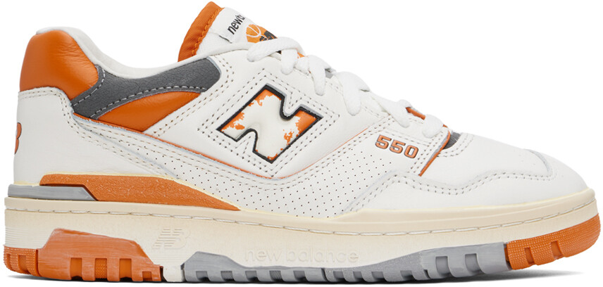 

Кроссовки Off-White & Orange 550 New Balance
