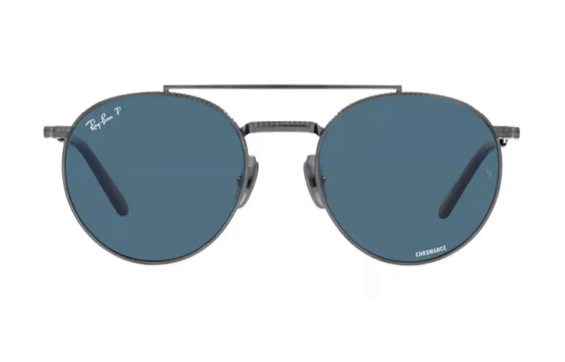 

RayBan Неправильная оправа солнцезащитных очков, Gunmetal