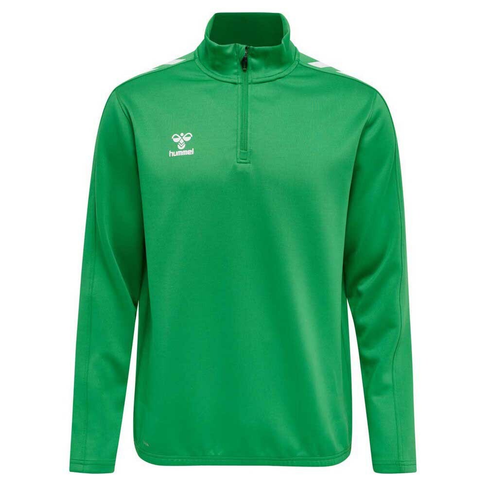 

Толстовка Hummel Core XK Poly Half Zip, зеленый