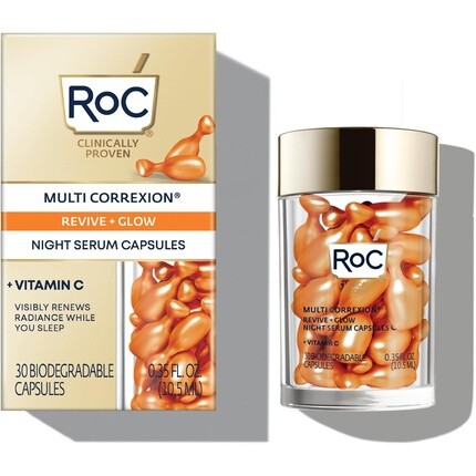 

Капсулы Multi Correxion Revive + Glow Night Serum, 30 капсул, Roc