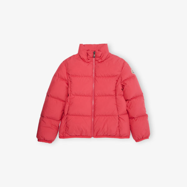 

Куртка утепленная пуховой подкладкой Cermasa для детей 4-14 лет Moncler, розовый