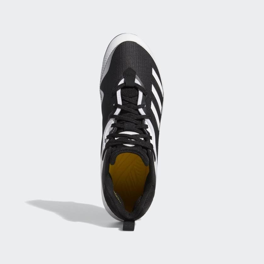 Бейсбольные бутсы Adidas Icon Bounce для мужчин, белый/черный — фото 2