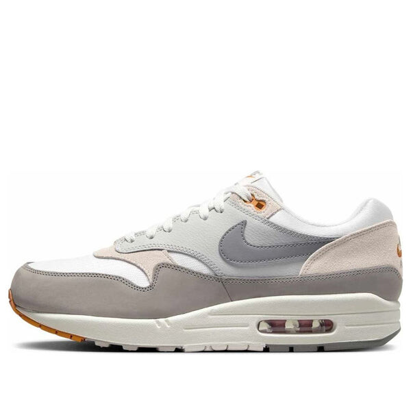 

Кроссовки air max 1 'summit white flat pewter iron ore' Nike, белый