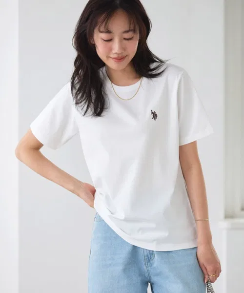 Женская футболка U.S. POLO ASSN. — фото 4