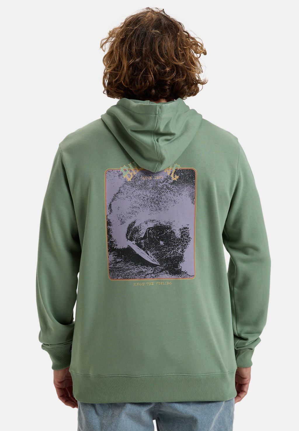 

Толстовка FOUNDATION PO Billabong, зеленый