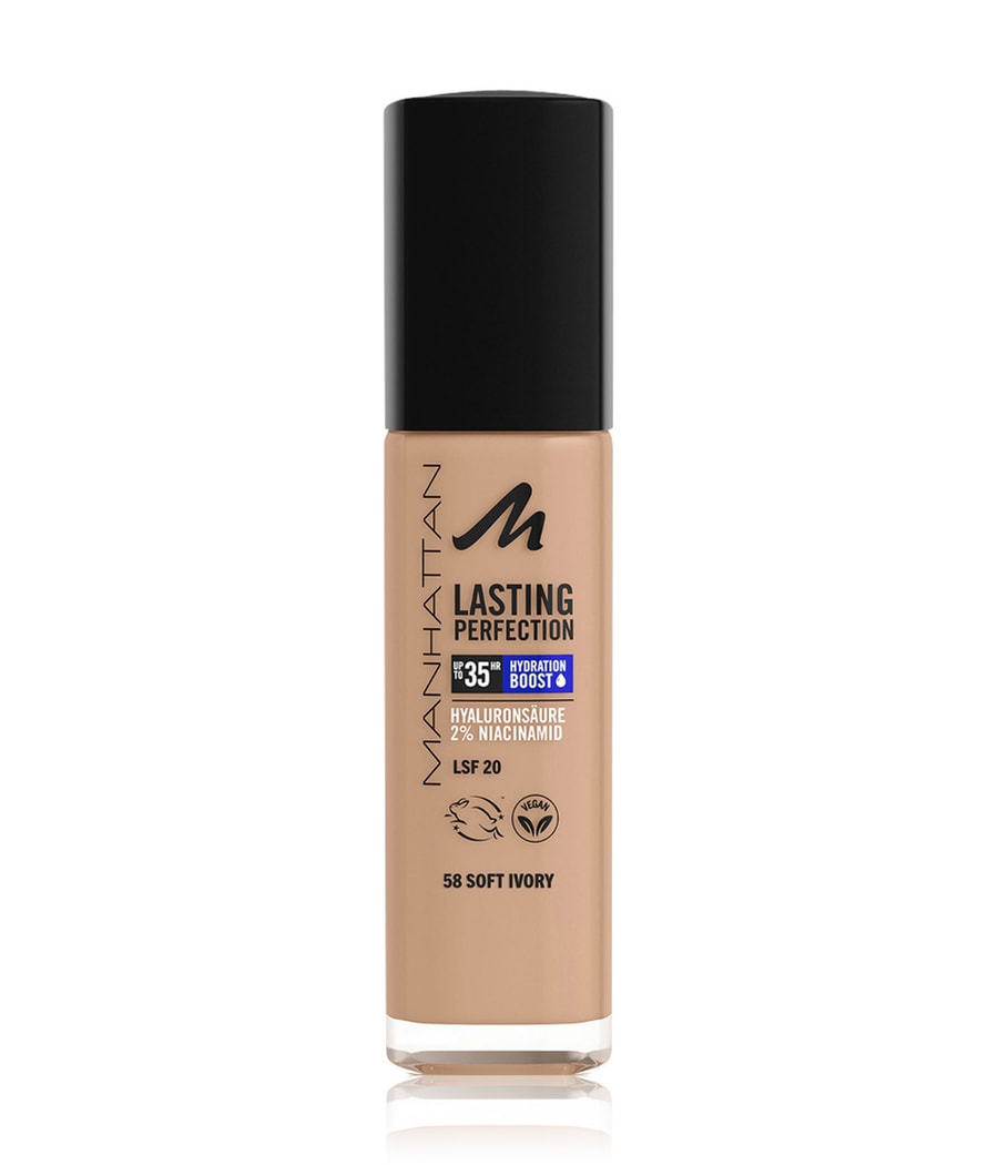 

Жидкая основа Manhattan Lasting Perfection, Nr. 58 - Soft Ivory, 30 ml