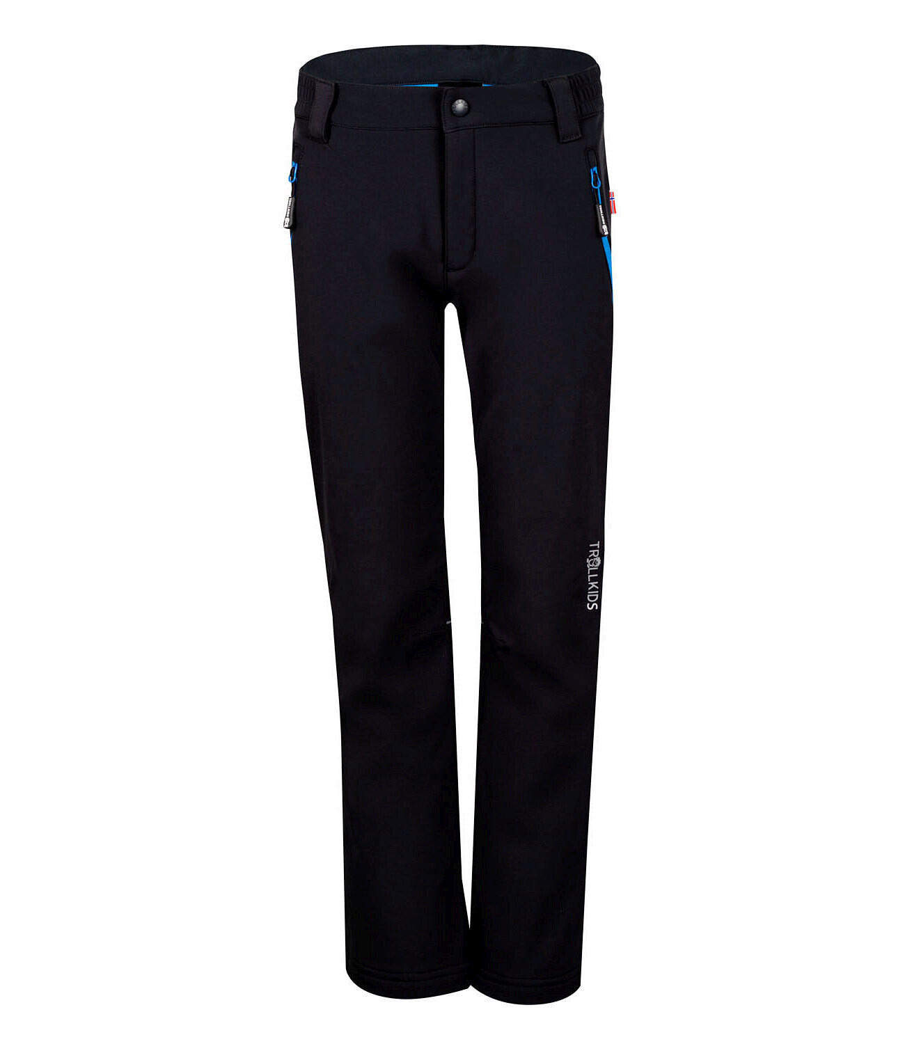 

Куртка софтшелл Trollkids Softshell Kinderhose Fjell, черный