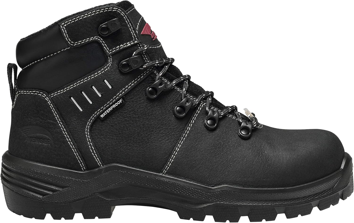 Мужские водонепроницаемые ботинки FSI FOOTWEAR SPECIALTIES INTERNATIONAL A7400 Foundation 6, с углеродным носком, черный — фото 2