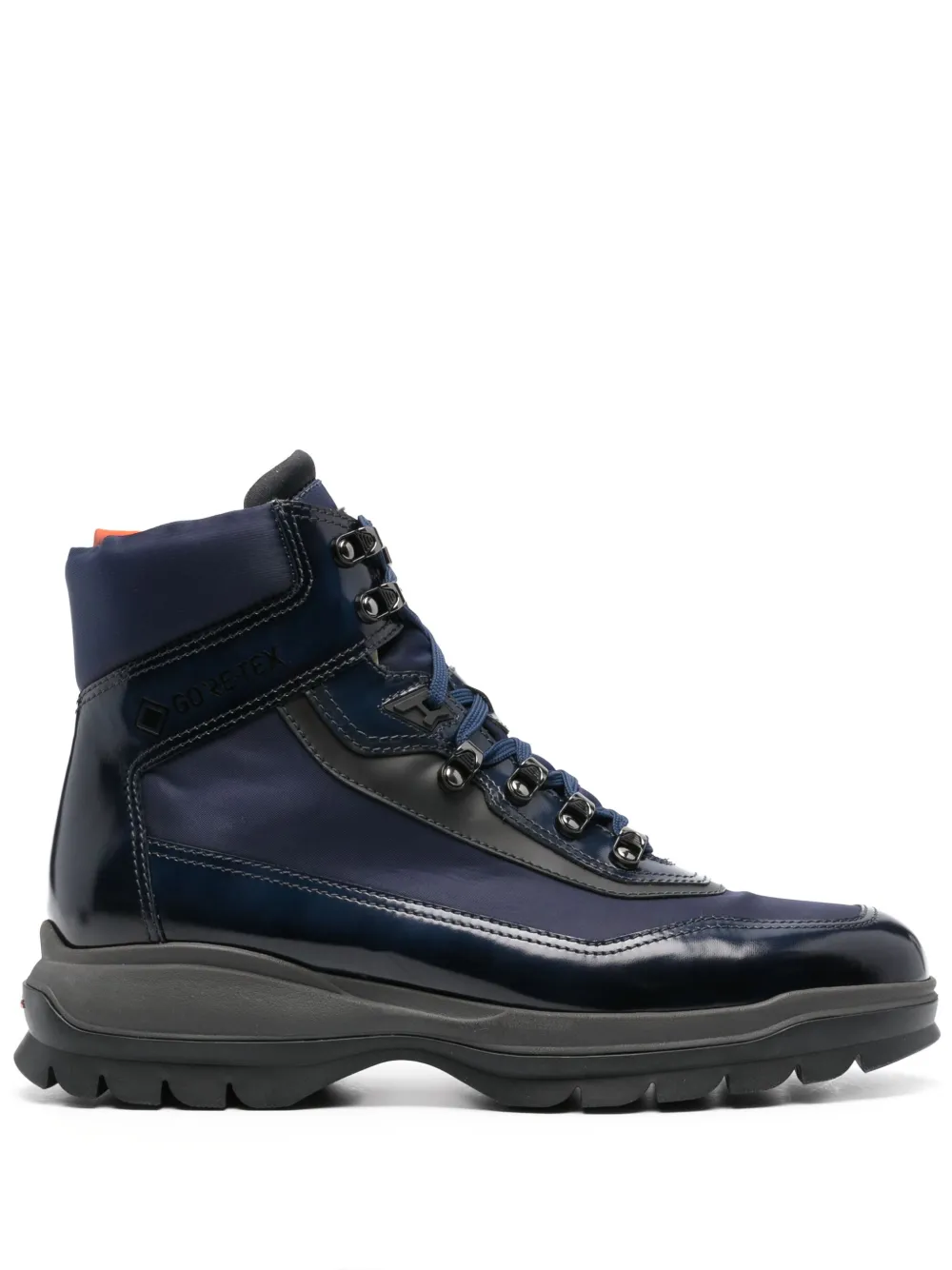 

Ботинки со вставками Santoni, синий