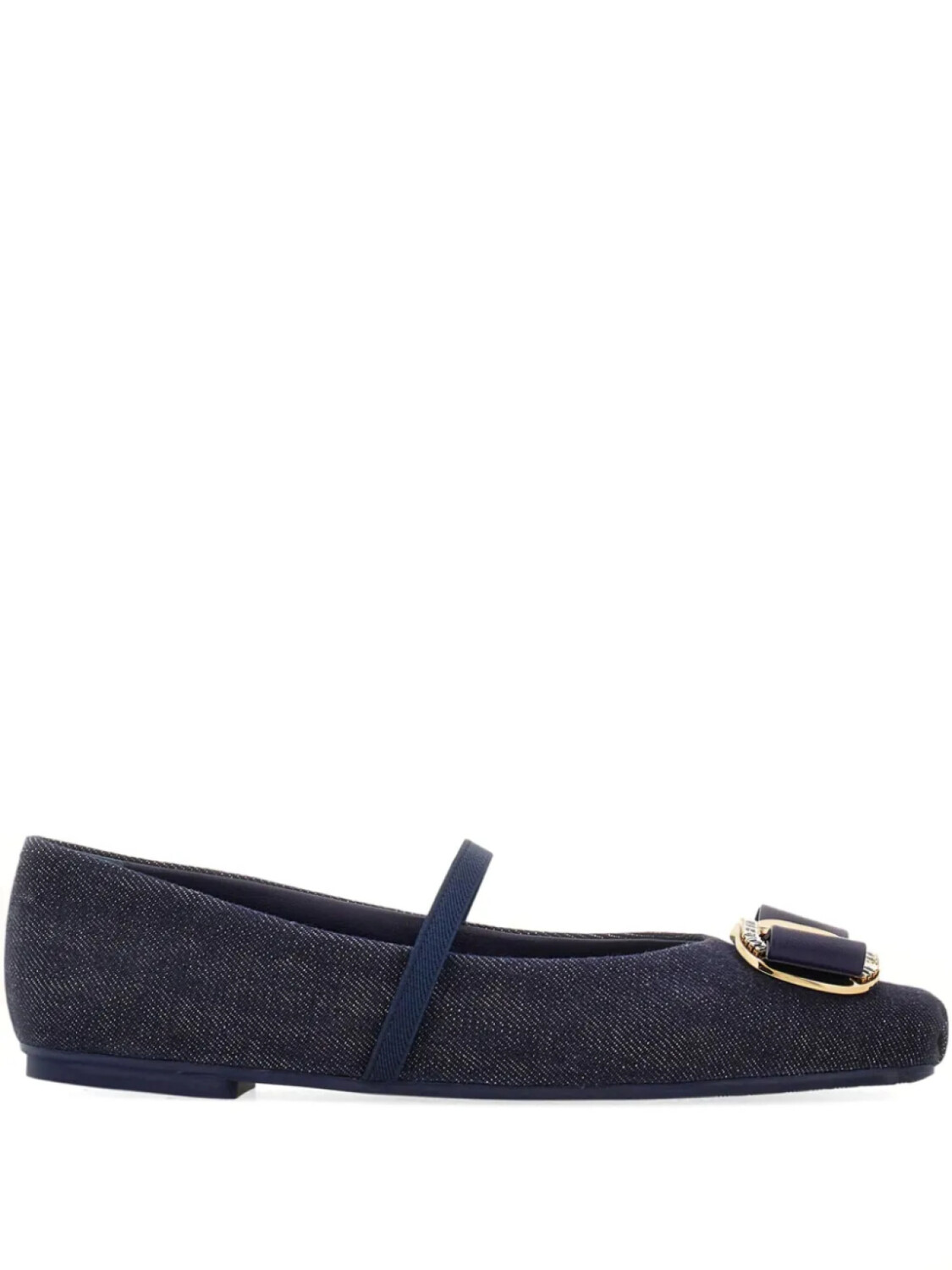 Балетки Ferragamo New Vara, синий