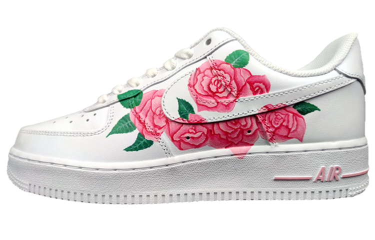 

Кроссовки Nike Air Force 1 Skateboard Shoes Men Low-Top Red/Pink