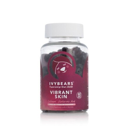 

Витамины для яркой кожи, 60 капсул, Ivybears