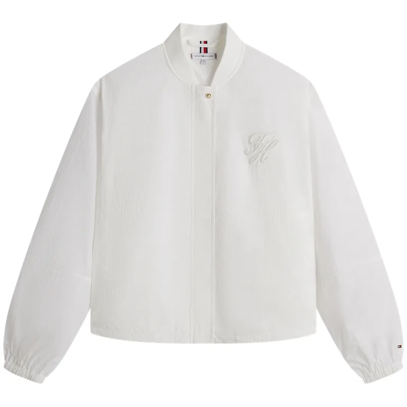 Куртка Women's Baseball Collar Moderate Others Tommy Hilfiger, белый ybl