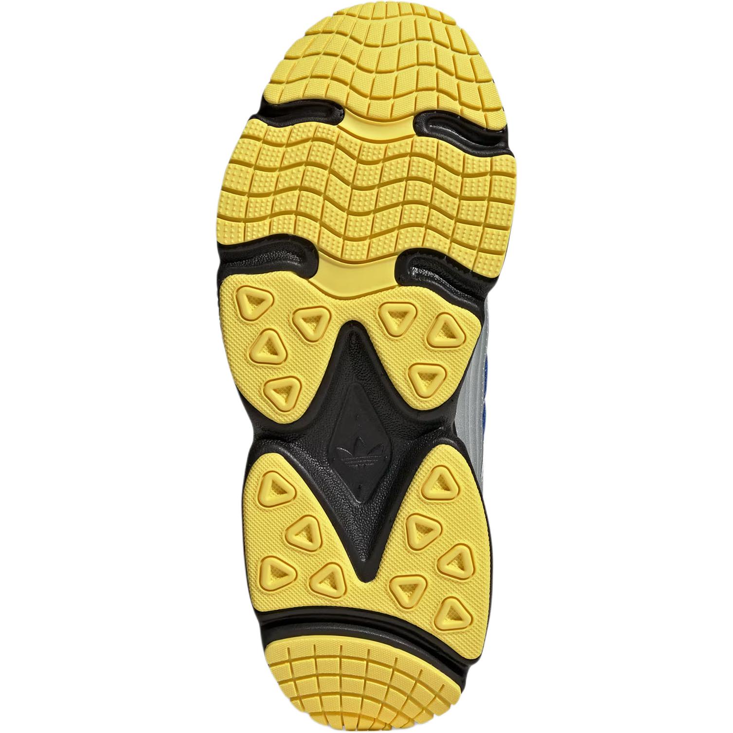 Износостойкие низкие кроссовки Ozmillen для детей и подростков Adidas Originals, серебряный/синий — фото 4
