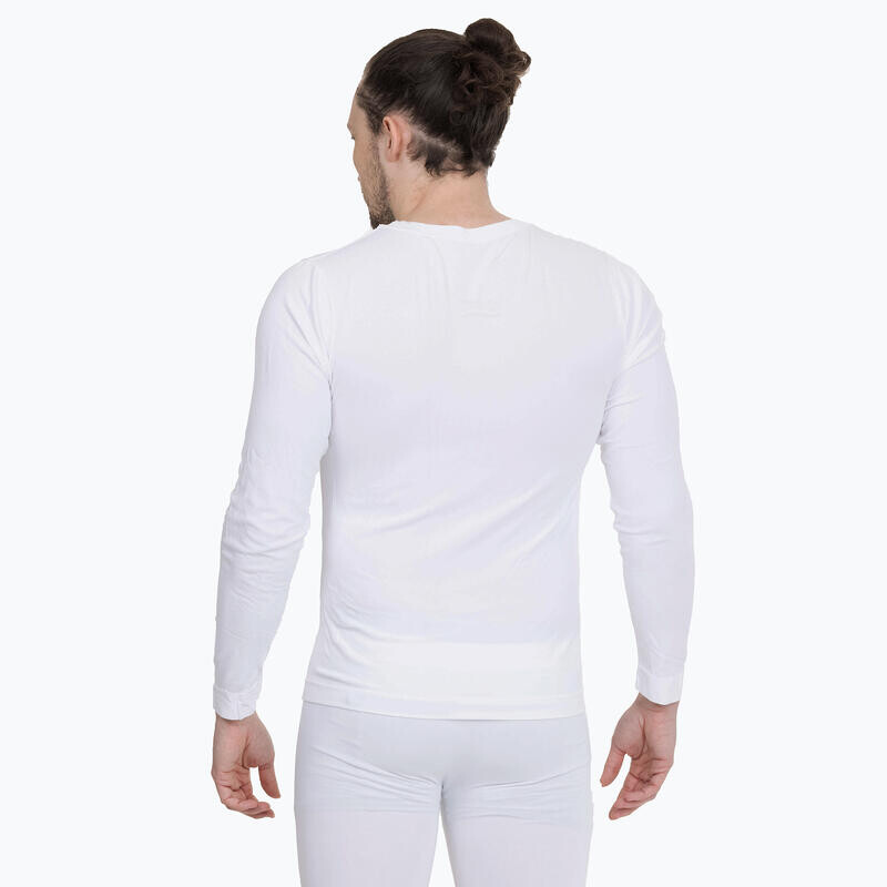 Быстросохнущая бесшовная мужская функциональная рубашка LONG SLEEVE SHIRT TAO, цвет schwarz — фото 4